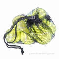 Tennis balls, various sizes and colors are available